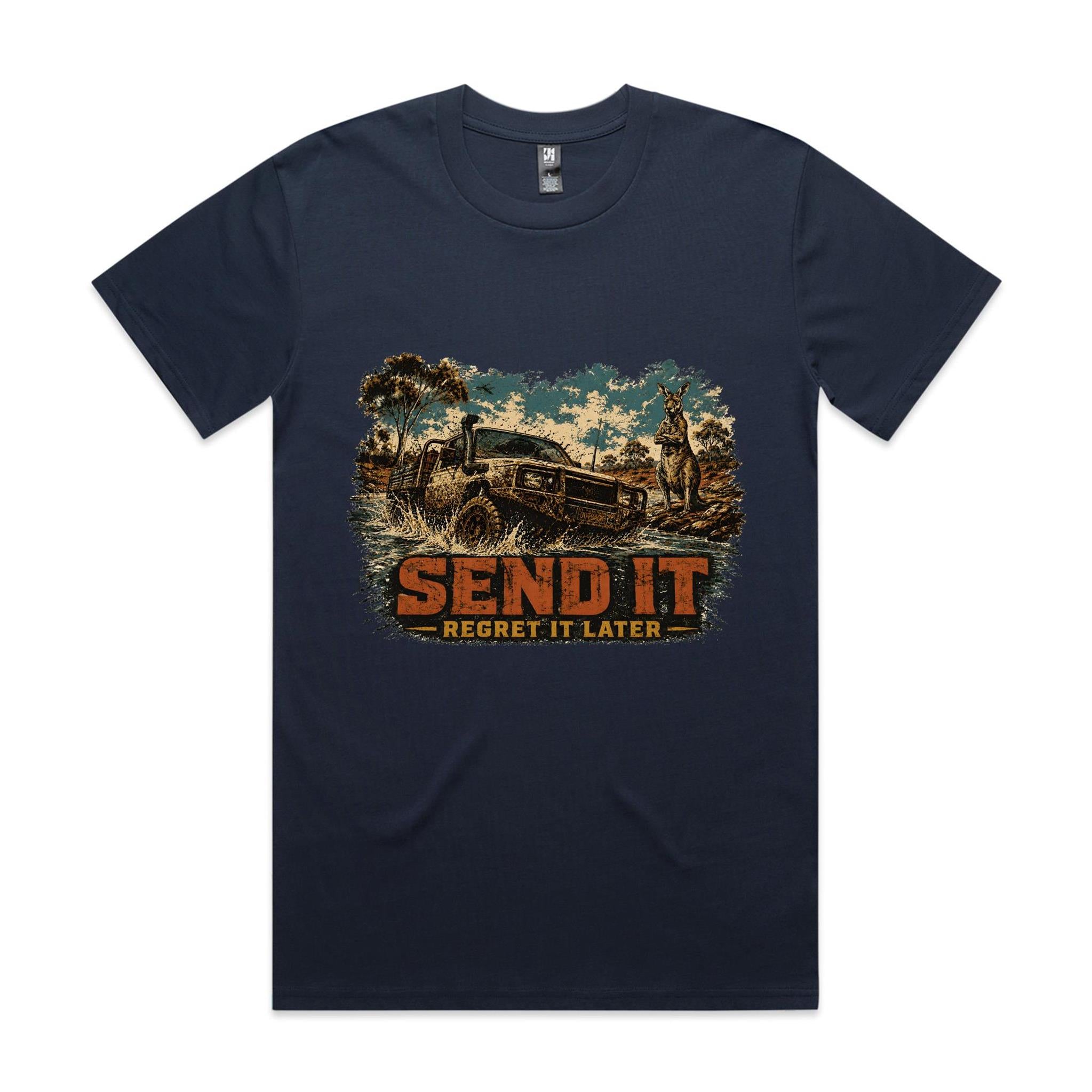 Send It, Regret It Later — 4WD Kangaroo Tee