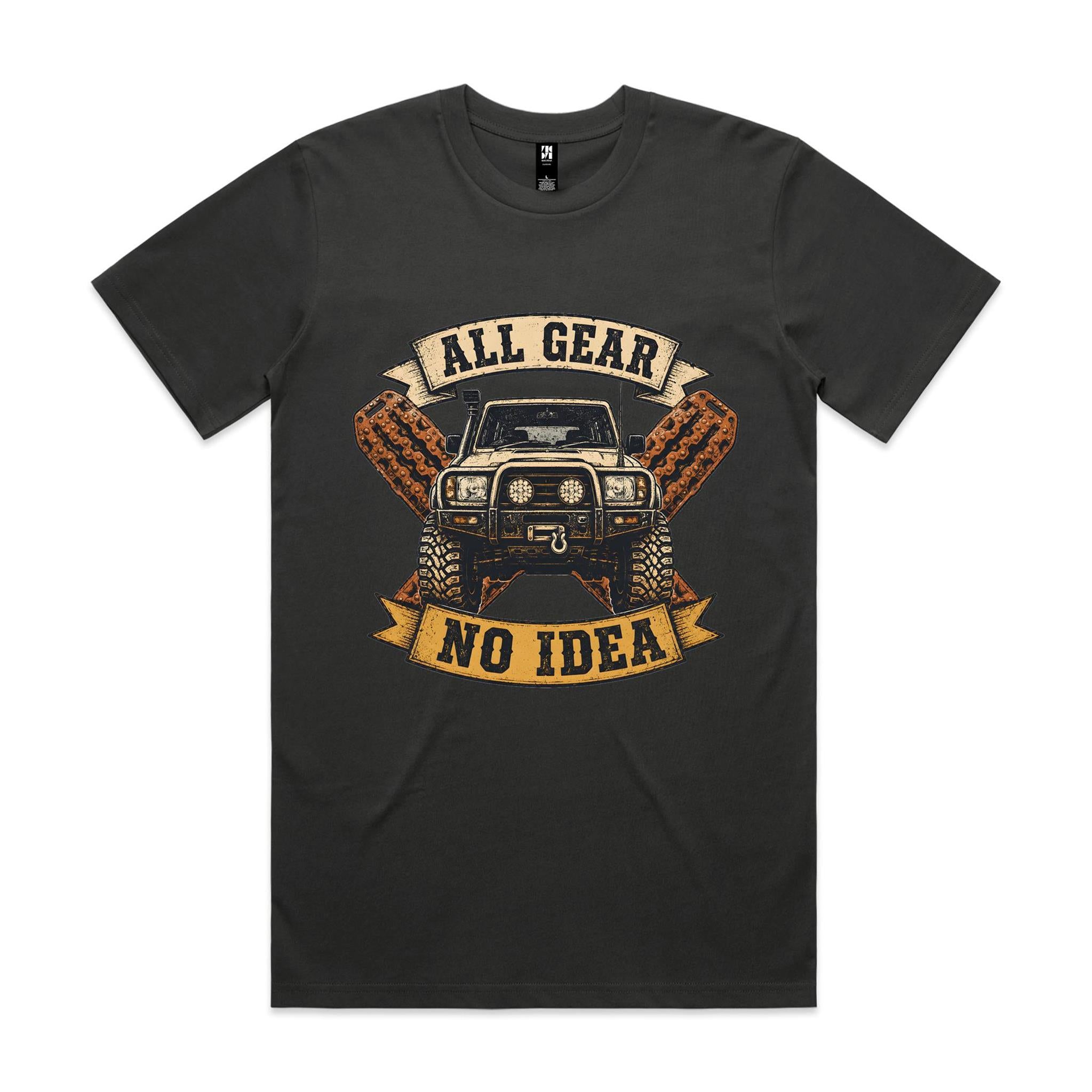 All Gear, No Idea — 4WD Tee