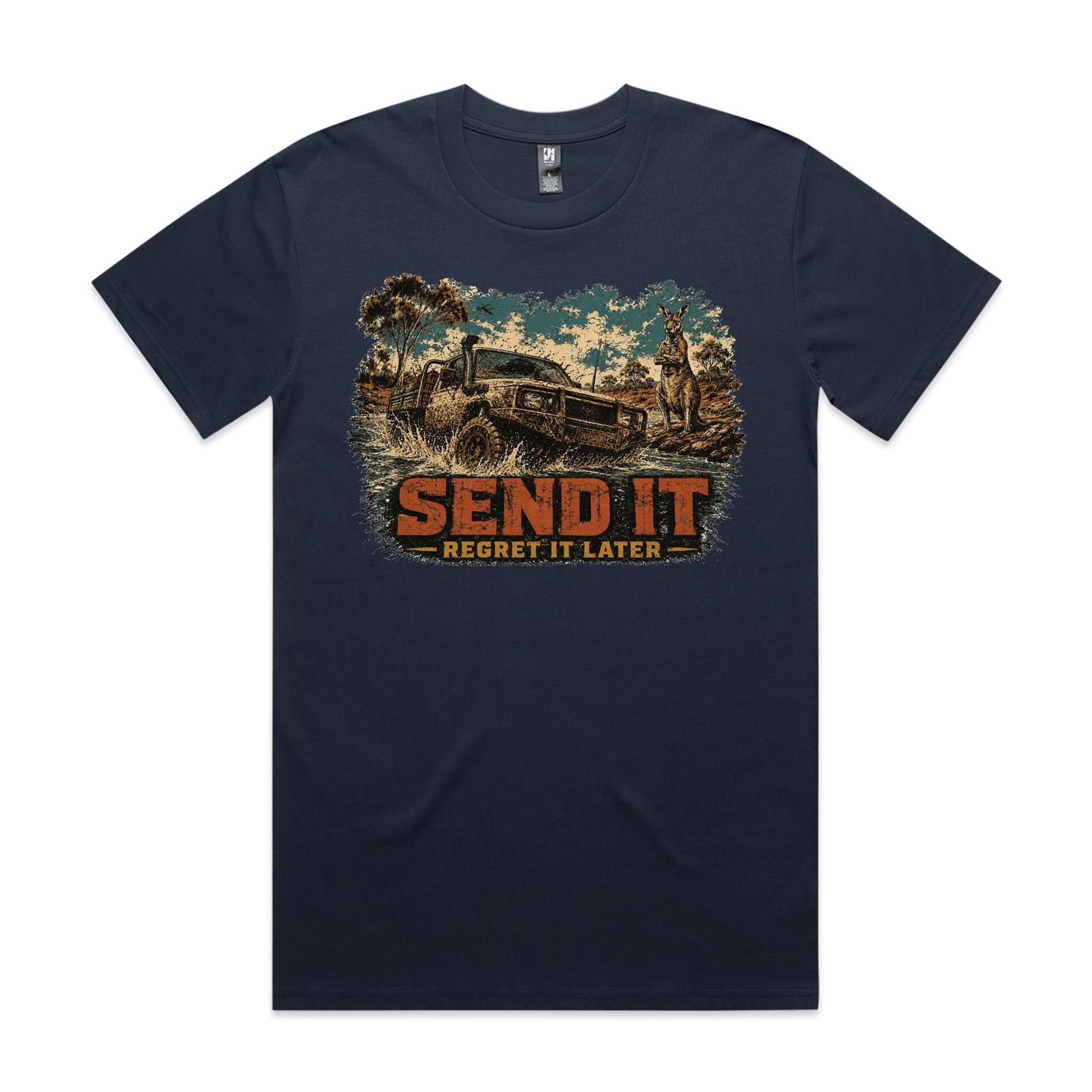 Send It, Regret It Later — 4WD Kangaroo Tee
