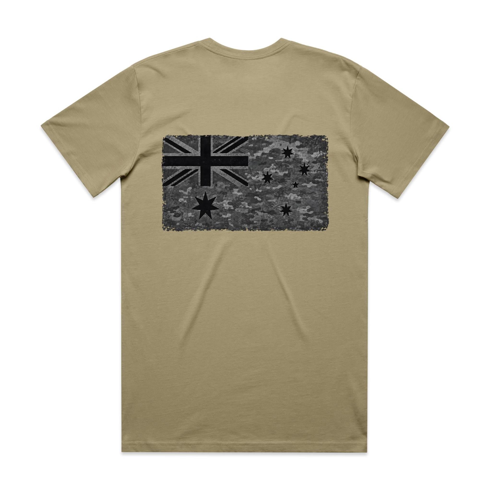 Australian Flag — Grey Camo | The Serious Corner