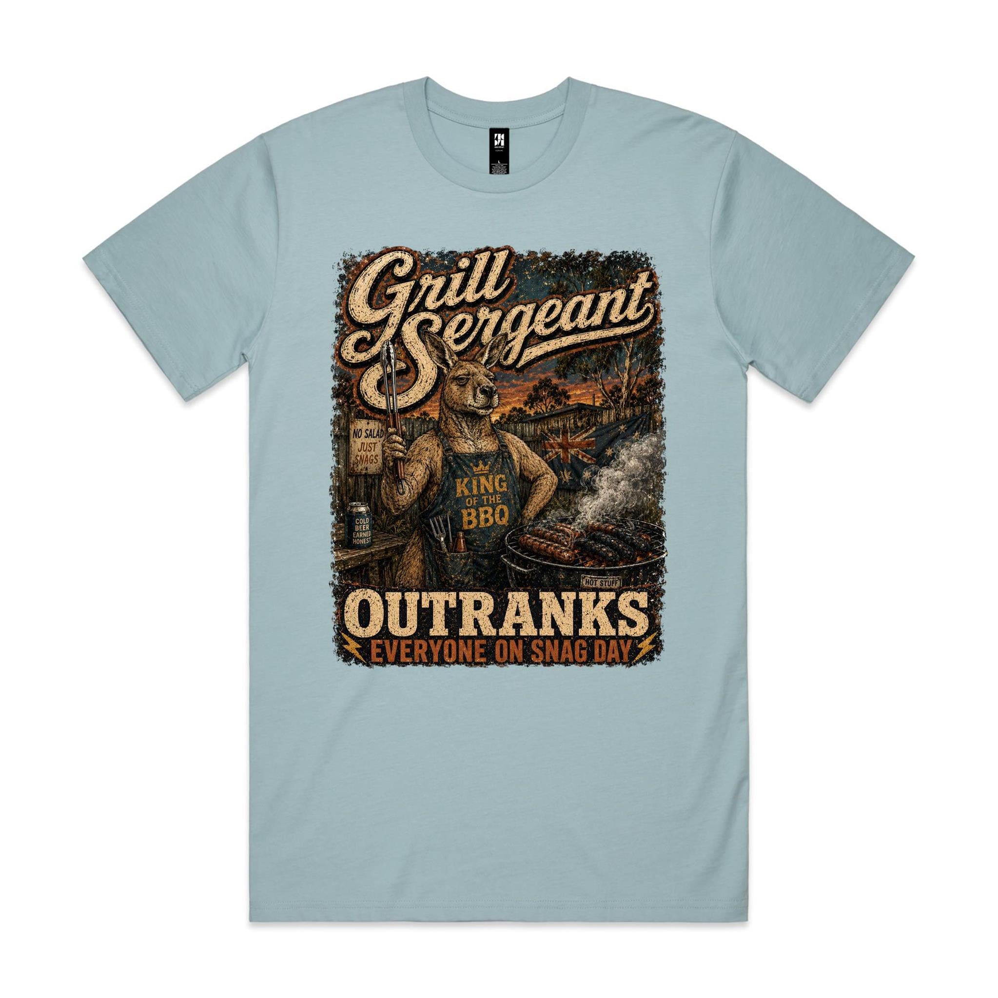 Grill Sergeant | Kangaroo BBQ Tee