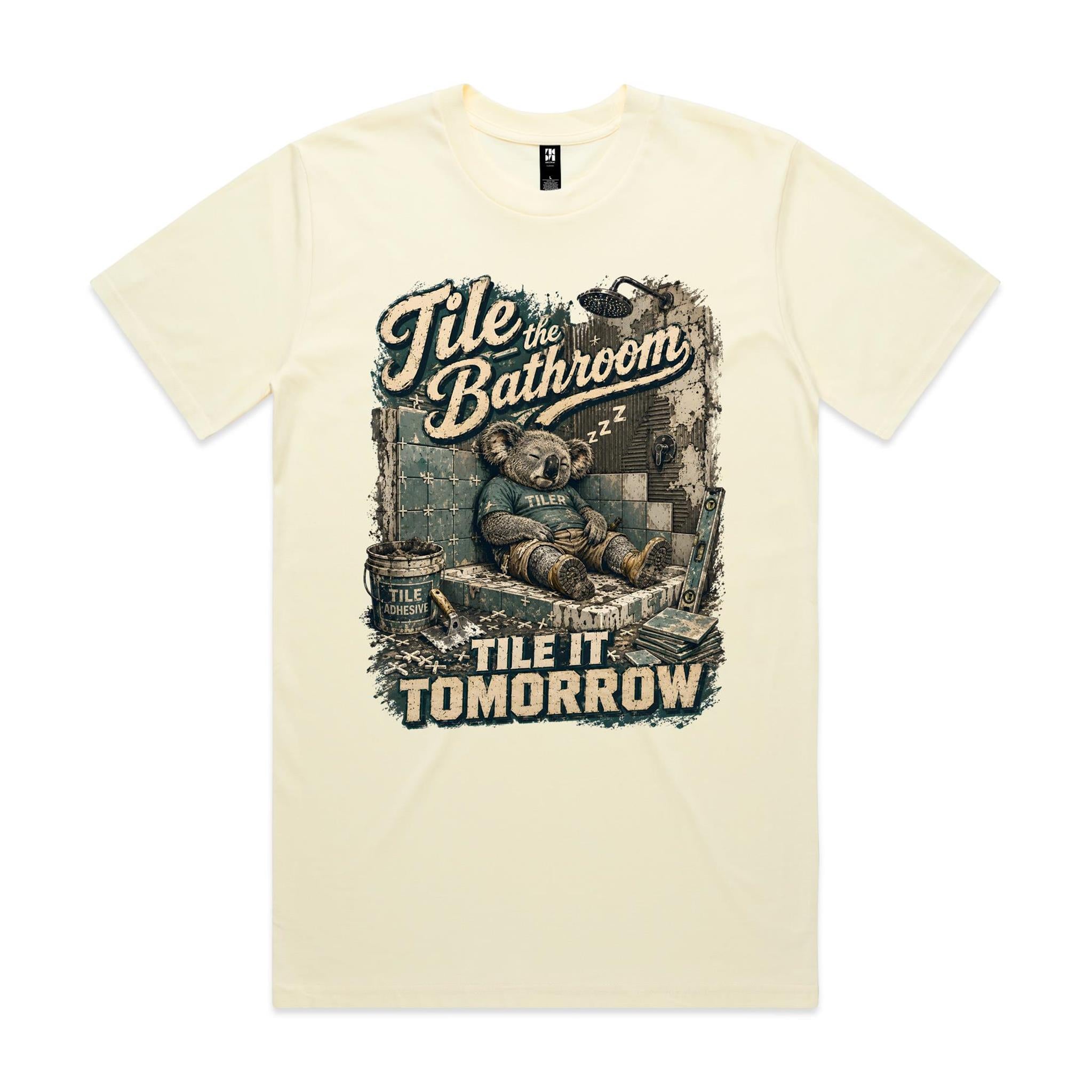 Tile the Bathroom — Tile It Tomorrow | Koala Tiler Tee