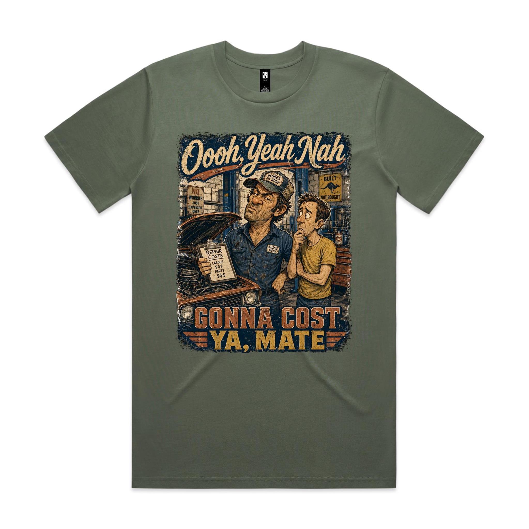 Oooh, Yeah Nah | Mechanics Tee