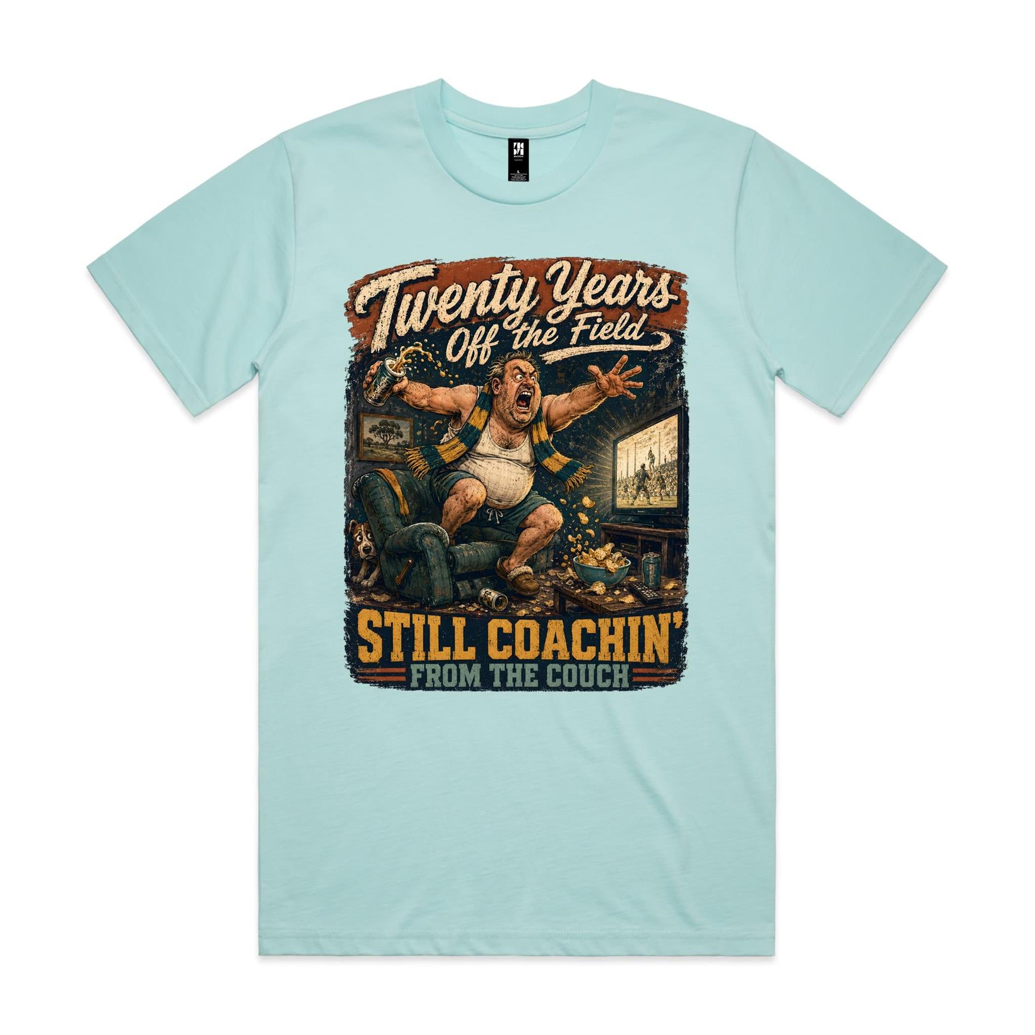 Twenty Years Off the Field | Armchair Coach Tee